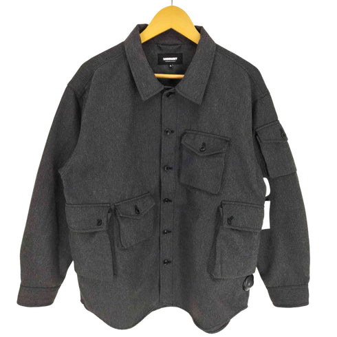 MODMNT モドメント 25AW T/TWEED UTILITY CPO SHIRT ツイード ユーティリティ シーピーオー シャツ メンズ JPN:S