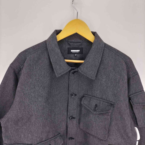 MODMNT モドメント 25AW T/TWEED UTILITY CPO SHIRT ツイード ユーティリティ シーピーオー シャツ メンズ JPN:S