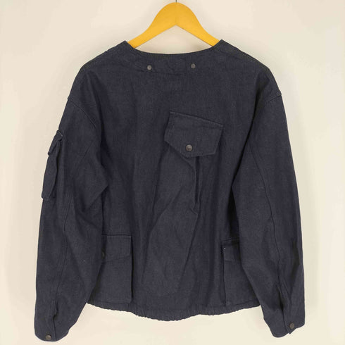 MODMNT モドメント 25AW COLLARLESS JKT カラーレス ジャケット メンズ JPN:S