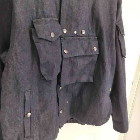 MODMNT モドメント 25AW COLLARLESS JKT カラーレス ジャケット メンズ JPN:S