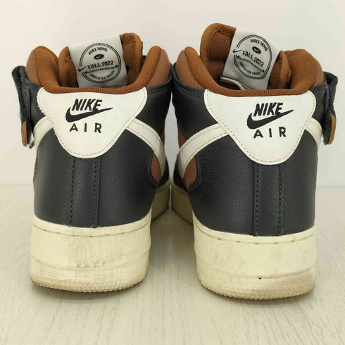 ナイキ NIKE Air Force 1 Mid 07 エアフォース1 07 ミッド ヴィンテージ オフノワール アンド ピーカン メンズ JPN:27