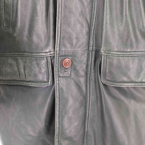 ラムスキン レザー ジャケット メンズ JPN:M