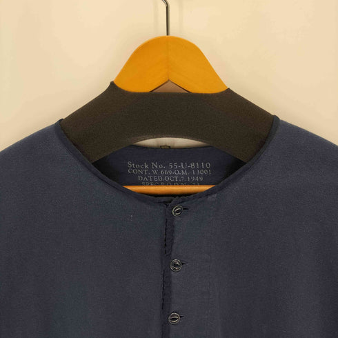 ナイジェルケーボン NIGEL CABOURN 50S HENLEY NECK SHIRT メンズ JPN:48