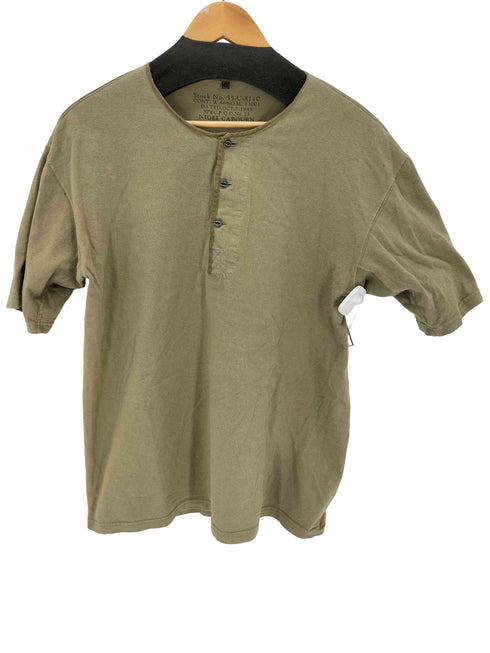 ナイジェルケーボン NIGEL CABOURN 50S HENLEY NECK SHIRT メンズ JPN:48