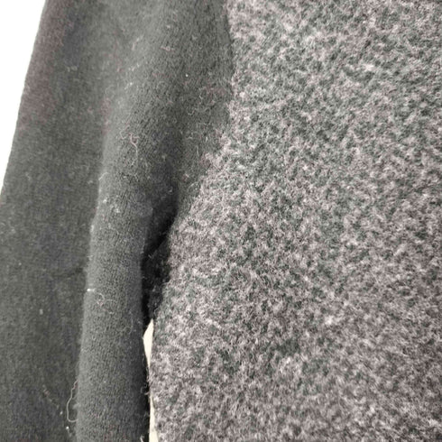 ジョセフアボード JOSEPH ABBOUD ウール カシミヤ混 袖切替 エルボーパッチ ハイネックニット メンズ import:M