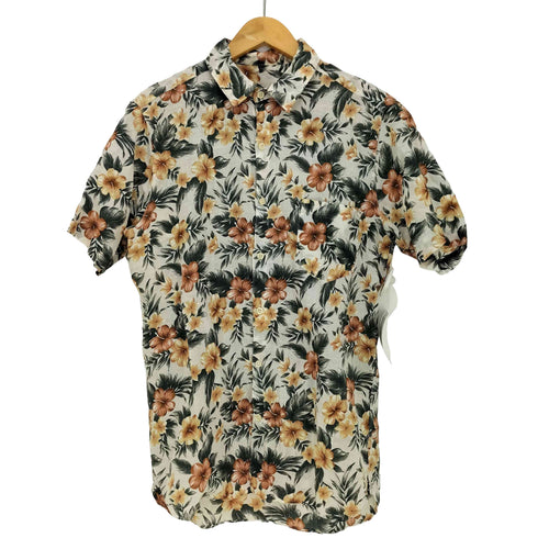 フリーマンズスポーティングクラブ FREEMANS SPORTING CLUB リネン アロハシャツ メンズ JPN:S