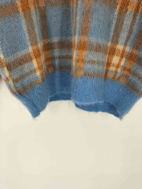 ペンドルトン PENDLETON 50-60s USA製 Vネックチェックニット メンズ JPN:M