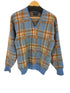 ペンドルトン PENDLETON 50-60s USA製 Vネックチェックニット メンズ JPN:M