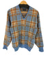 ペンドルトン PENDLETON 50-60s USA製 Vネックチェックニット メンズ JPN:M