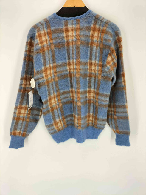 ペンドルトン PENDLETON 50-60s USA製 Vネックチェックニット メンズ JPN:M