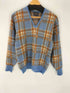 ペンドルトン PENDLETON 50-60s USA製 Vネックチェックニット メンズ JPN:M