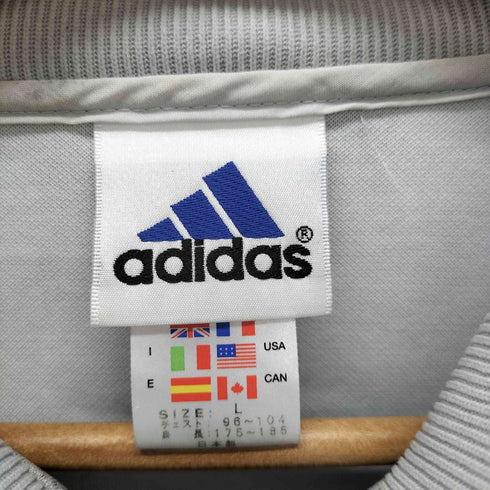 アディダス adidas 万国旗タグ 刺繍ロゴ ジャージ メンズ JPN:L