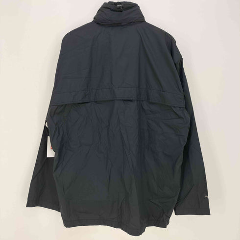 ポロジーンズカンパニーラルフローレン POLO JEANS COMPANY RALPH LAUREN 00s ロゴ刺繍 フード収納可 八の字ジップ ナイロンジャケット メンズ import:L