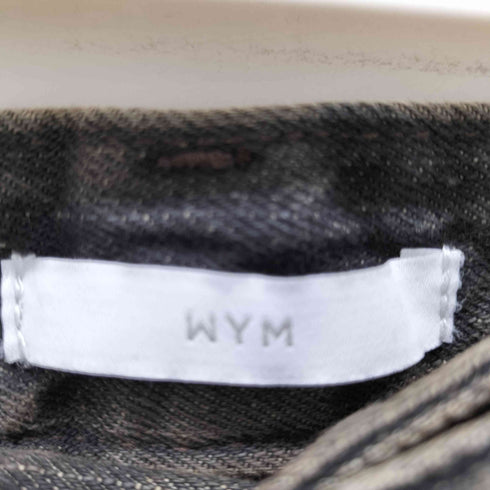 ウィム バイ リドム WYM LIDNM VINTAGE WASHED CURVED DENIM カーブデニム メンズ JPN:M