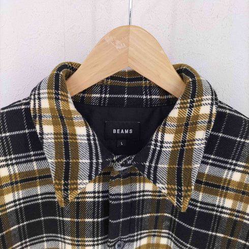 ビームス BEAMS フリースチェックシャツ メンズ JPN:L