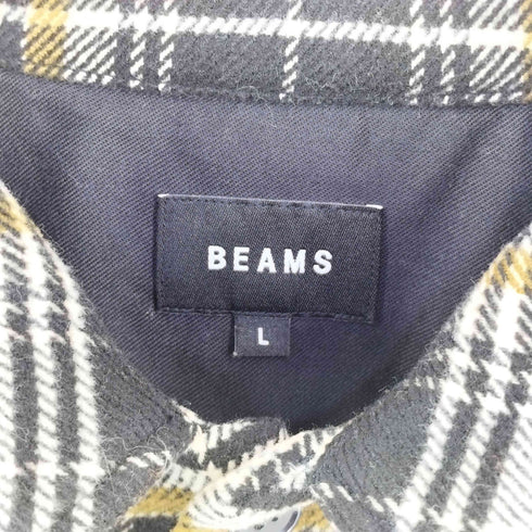 ビームス BEAMS フリースチェックシャツ メンズ JPN:L