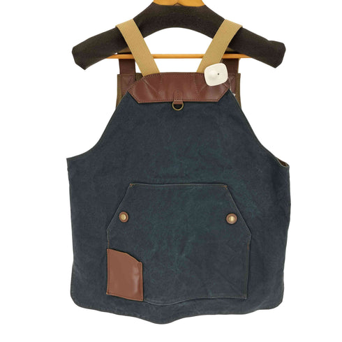 AKIRA CRAFT フロントジップ ダックワークベスト メンズ