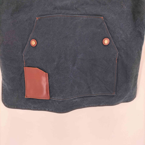 AKIRA CRAFT フロントジップ ダックワークベスト メンズ