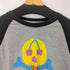 ビリオネアボーイズクラブ Billionaire Boys Club ICECREAM チェリー スカル プリント ラグランスリーブ Q/S Tシャツ メンズ JPN:L