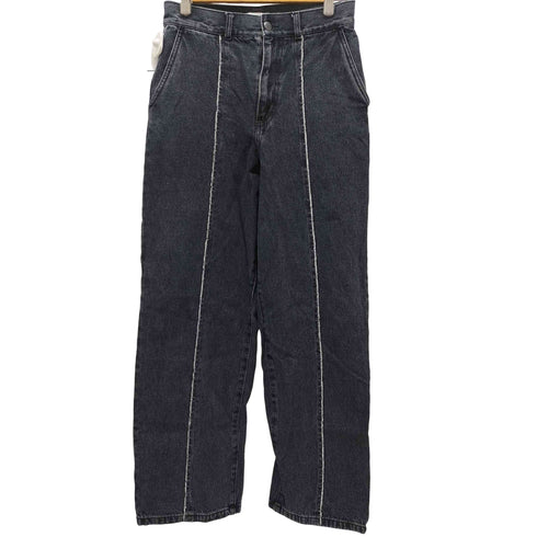 モノマート MONO-MART ヴィンテージメイクフリンジ セミワイドストレートデニムパンツ メンズ JPN:S