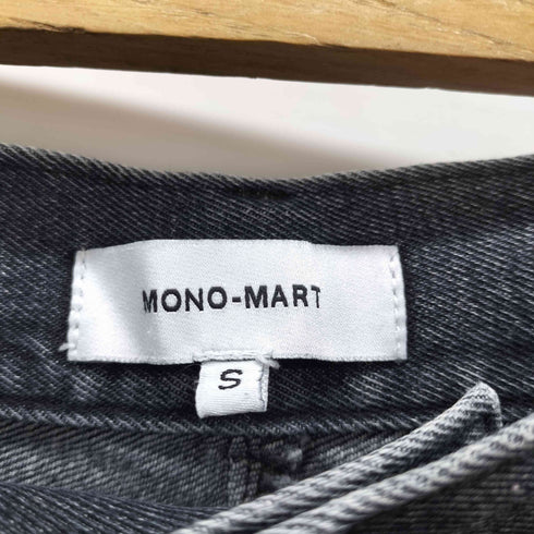 モノマート MONO-MART ヴィンテージメイクフリンジ セミワイドストレートデニムパンツ メンズ JPN:S