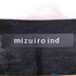 ミズイロインド mizuiro ind knitted stand collar shirt OP レディース