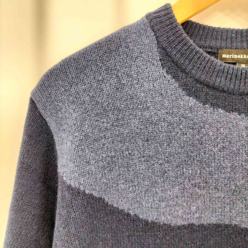 マリメッコ marimekko ラムクルーネックニットワンピース レディース JPN:XS