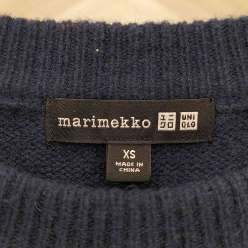 マリメッコ marimekko ラムクルーネックニットワンピース レディース JPN:XS