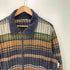 インド製 チェック柄 ジップアップブルゾン メンズ JPN:S