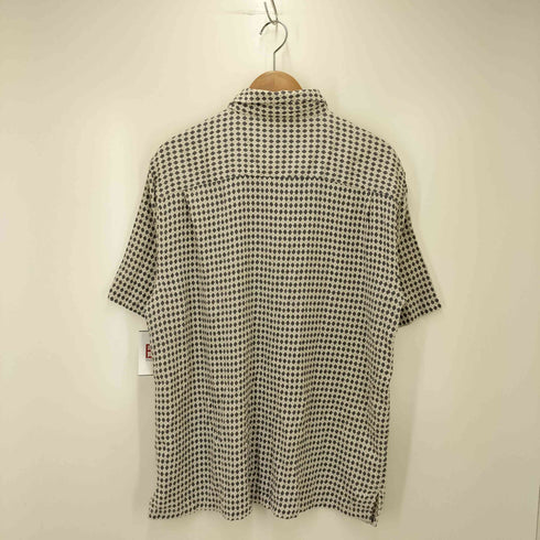 vintage silk 100%シルク 総柄 アロハシャツ メンズ JPN:XL