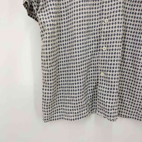 vintage silk 100%シルク 総柄 アロハシャツ メンズ JPN:XL