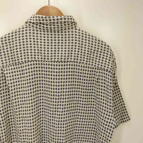 vintage silk 100%シルク 総柄 アロハシャツ メンズ JPN:XL