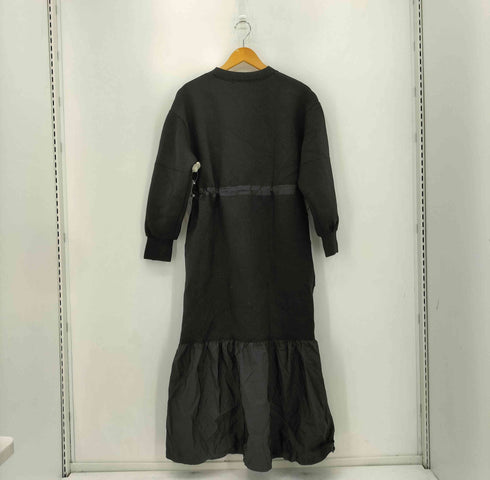 ドゥドゥ DouDou ダンボール布切替ワンピース レディース FREE