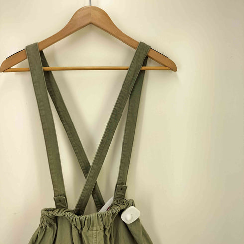 オアスロウ orSlow ヘリンボーンストライプ ベイカー サロペット メンズ