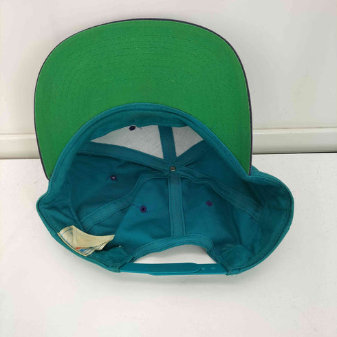 エヌビーエー NBA 90S バスケットボール チーム ロゴ 刺繍 バイカラー 6パネル キャップ メンズ ONE SIZE