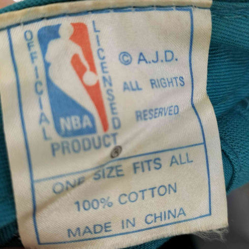 エヌビーエー NBA 90S バスケットボール チーム ロゴ 刺繍 バイカラー 6パネル キャップ メンズ ONE SIZE