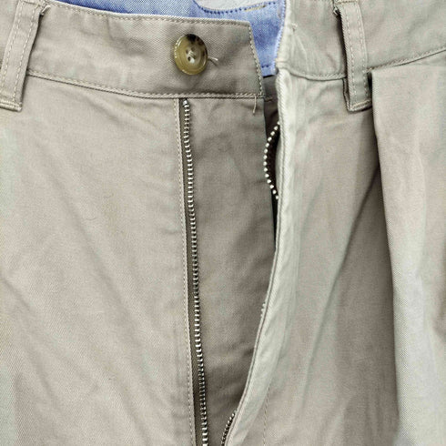 ビームス BEAMS 2 Pleats Tapered Twill メンズ JPN:XL