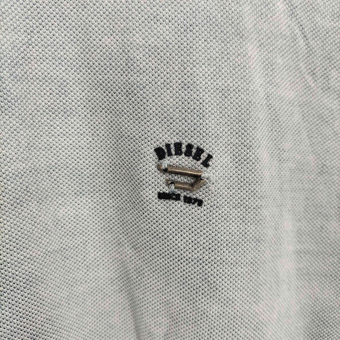 ディーゼル DIESEL グラデーションブルー ポロシャツ メンズ import:XL