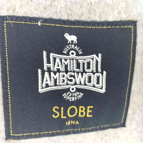 スローブイエナ SLOBE IENA HAMILTON LAMBSWOOL スタンドカラーコート レディース FREE