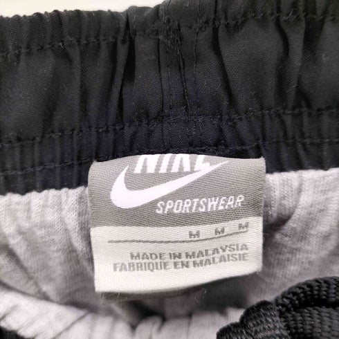 ナイキ NIKE 00S 08AW グレータグ ロゴ 刺繍 サイドライン 裾ジップ パンツ メンズ M