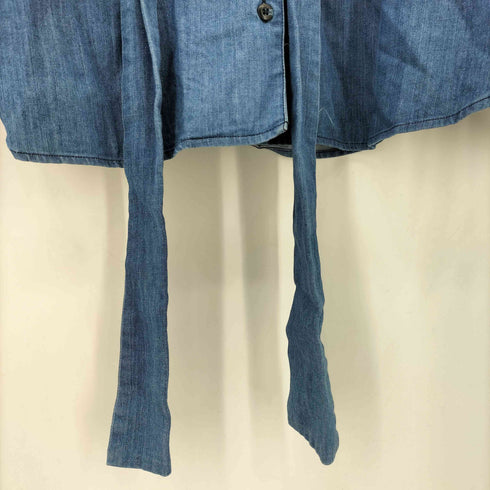 S.GIRASOLE デニム ロングスリーブ シャツ レディース FREE