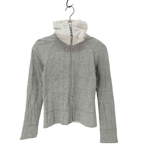ディーゼル DIESEL Y2K スタッズ ジップアップスウェット ハイネック レディース import:M