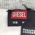 ディーゼル DIESEL Y2K スタッズ ジップアップスウェット ハイネック レディース import:M
