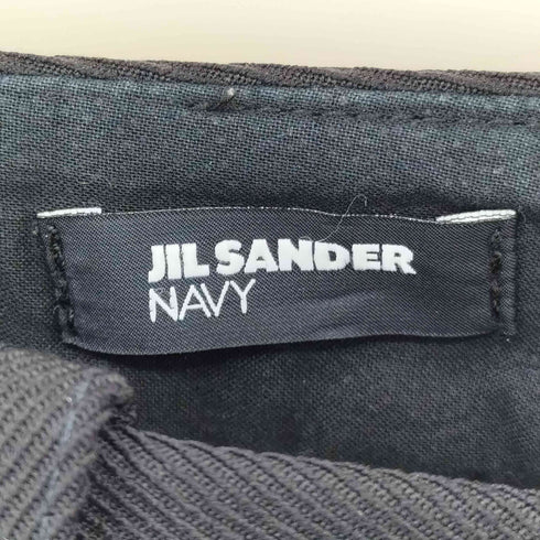 ジルサンダーネイビー JIL SANDER NAVY テーパードスラックスパンツ レディース 32