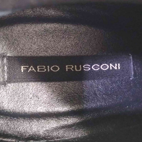 ファビオルスコーニ FABIO RUSCONI サイドゴアショートブーツ レディース EUR:37