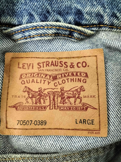 リーバイス Levis 90s USA製 70507-0389 デニムジャケット メンズ JPN:L