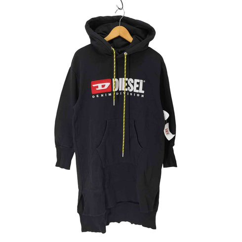 ディーゼル DIESEL ロゴ刺繍プルオーバーワンピース レディース