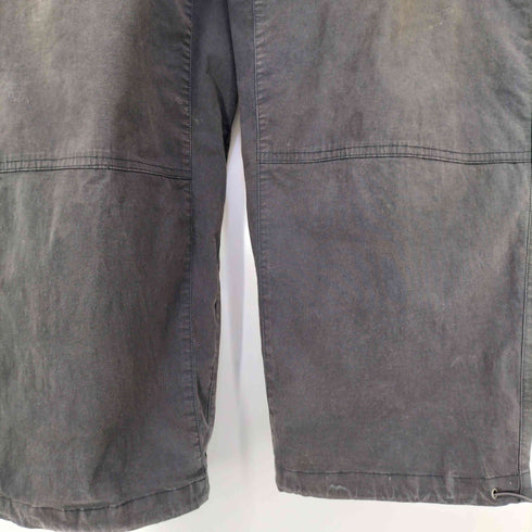 デタッチャブル ワイドパンツ 裾ドローコード メンズ XXL