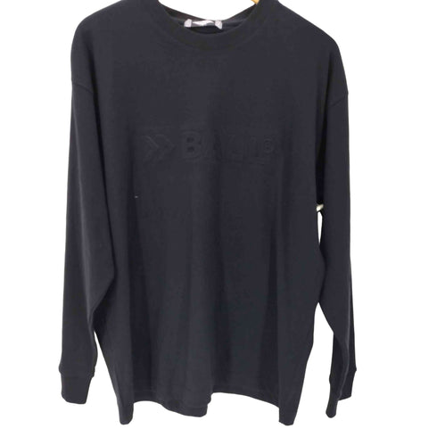 BALL エンボス加工 プリント Tシャツ メンズ JPN:L