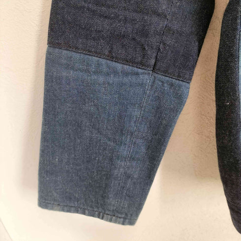 レッドイヤー RED EAR 刺繍パッチワークデニムテーラードジャケット メンズ import:XL